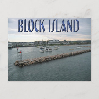 block island rhode island postcard