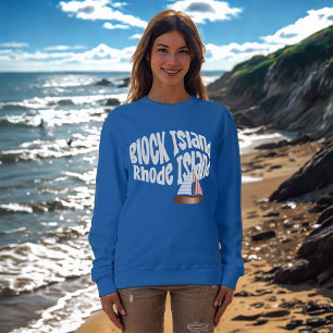 Block Island, Rhode Island Sweatshirt