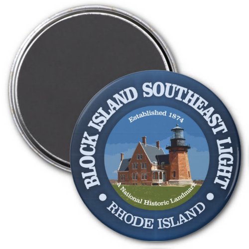 Block Island SE Light Magnet