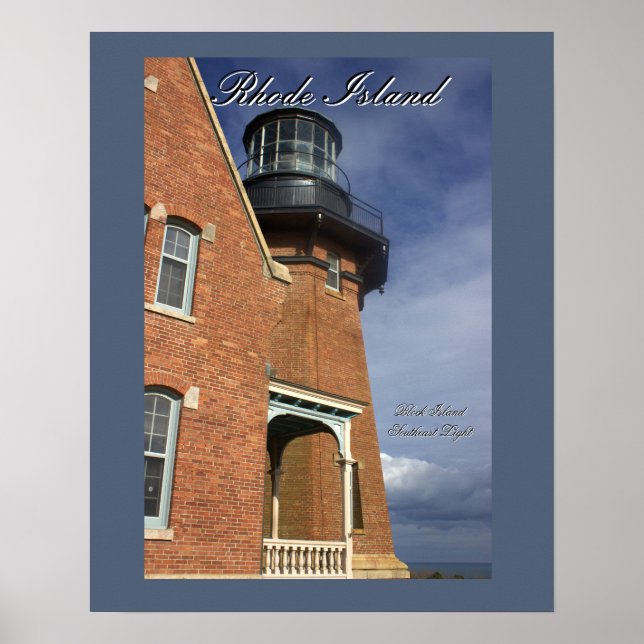 Block Island Southeast Light Poster (Front)