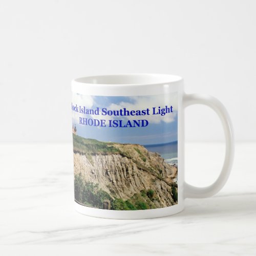 Block Island Southeast Lighthouse Rhode Island Coffee Mug