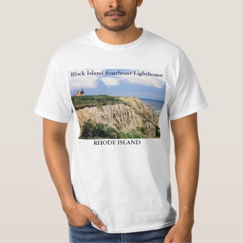Block Island Southeast Lighthouse RI T_Shirt