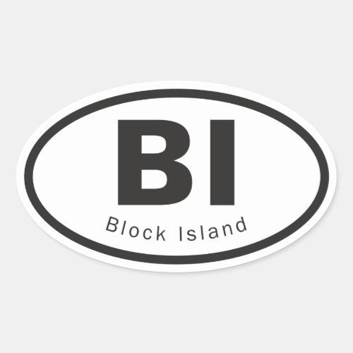 Block Island sticker
