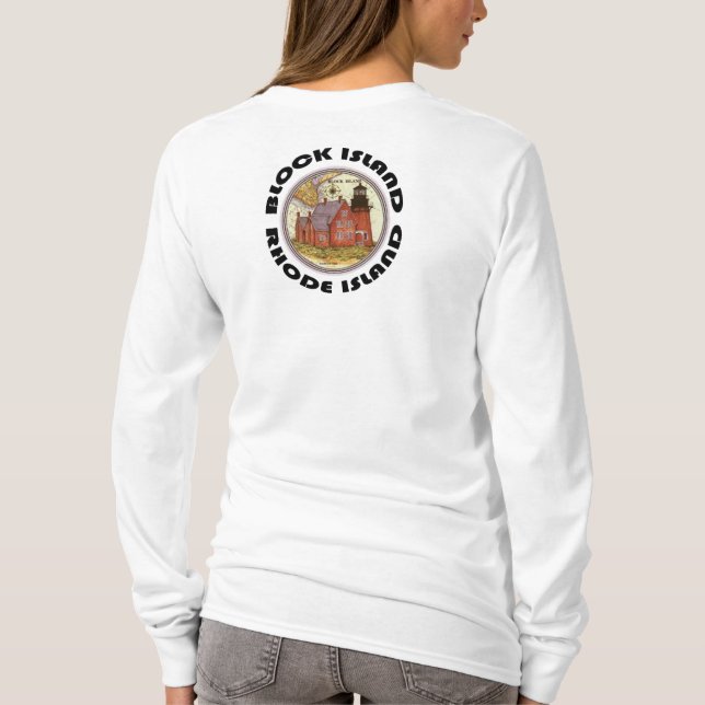 Block Island. T-Shirt (Back)