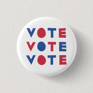 Block Letter VOTE VOTE VOTE Button