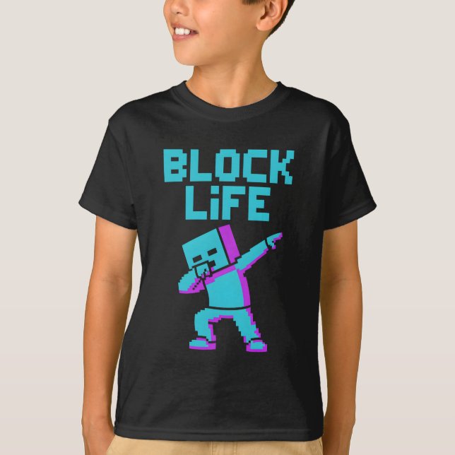 BLOCK LIFE T-Shirt (Front)