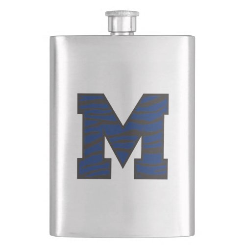 Block M Tiger Stripe Mark Flask