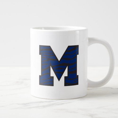 Block M Tiger Stripe Mark Giant Coffee Mug