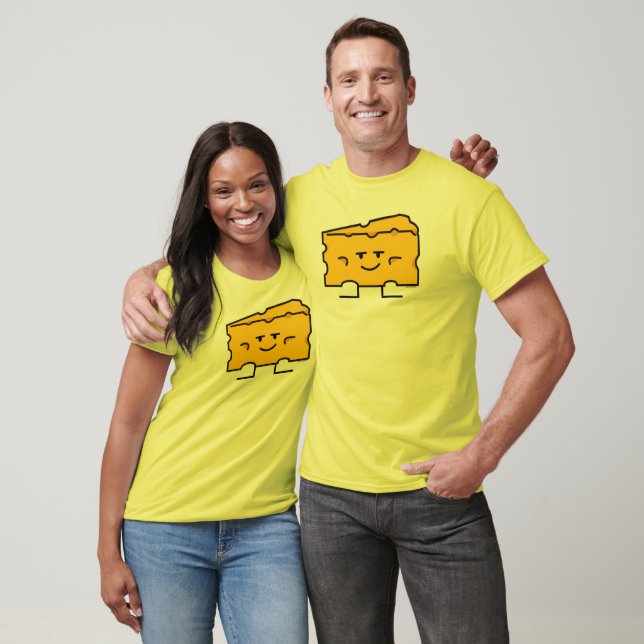 Block of Cheese mac dairy milk protein fat wedge T-Shirt (Unisex)