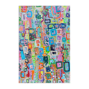 Block Party 24 x 36 Acrylic Wall Art