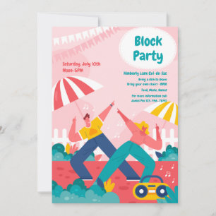 Block Party 2 Invitation