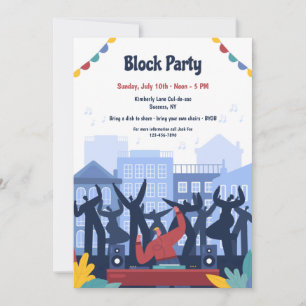 Block Party Invitation