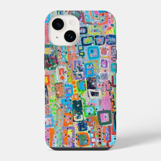 Block Party iPhone Case (Back)