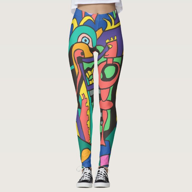 Block Party Leggings (Front)
