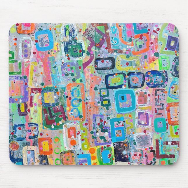 Block Party Mousepad (Front)