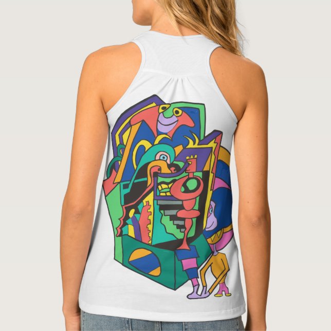 Block Party Tank Top (Back)