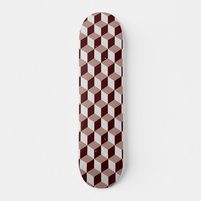 Block Pattern 03 Skateboard Deck (Front)