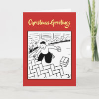 Block Paving Company Christmas Card