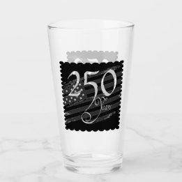 Block plate-USA 250 yr celebration Glass