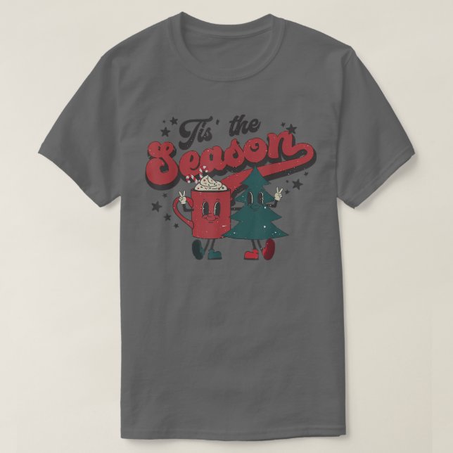 block thankful tshirt hallothanksmas stuffing bump (Design Front)