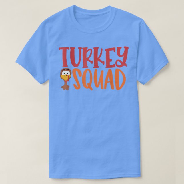 block thankful tshirt hallothanksmas stuffing bump (Design Front)