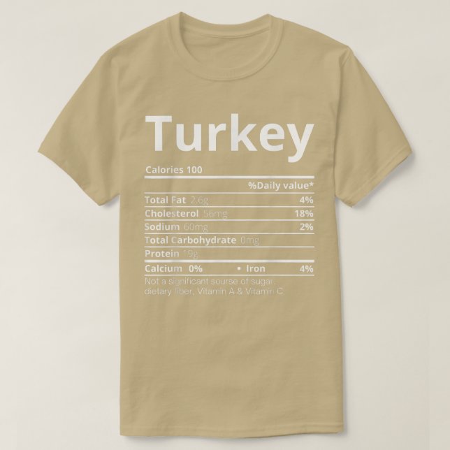 block thankful tshirt hallothanksmas stuffing bump (Design Front)