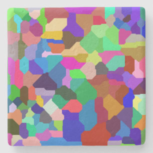 Block Tile Limestone Coaster