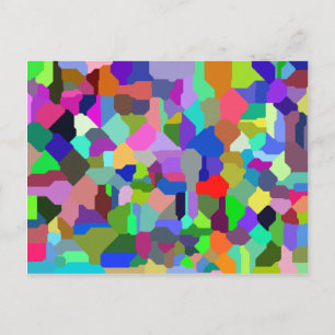 Block Tile Postcard