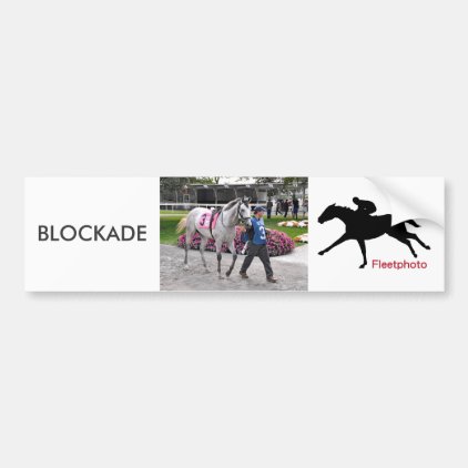 Blockade Bumper Sticker