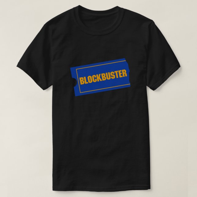 Blockbuster Video Logo T-Shirt (Design Front)