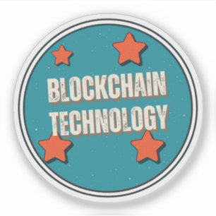 Blockchain Technology Sticker