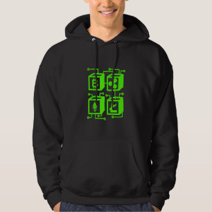 Blockchain Trade Coin Crypto Cryptocurrency Money Hoodie