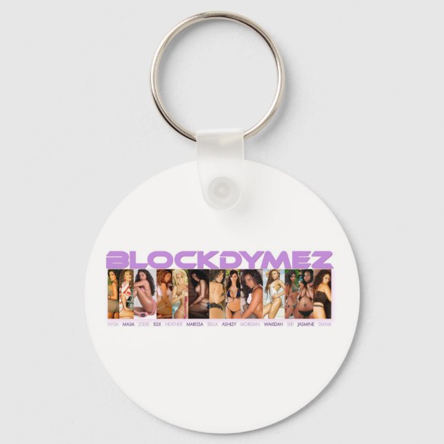 BlockDymez KeyChains (Front)