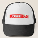 Blockhead Stamp Trucker Hat