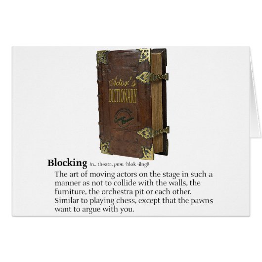Blocking Cards (Front Horizontal)