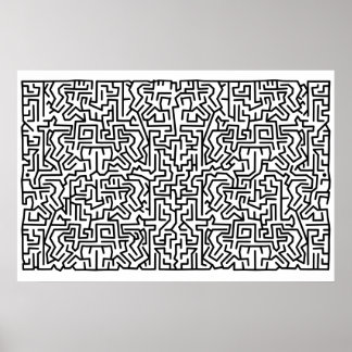 blockity maze poster
