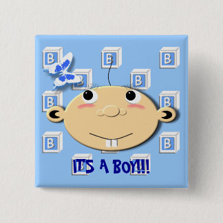 Blocks-Button Pinback Button