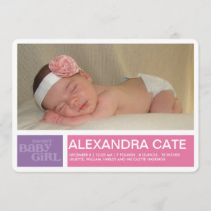 Blocks Girl Announcement