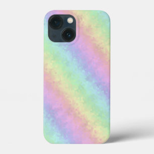 Blocks in Pastel Colors 3D Rainbow Art iPhone 13 Mini Case
