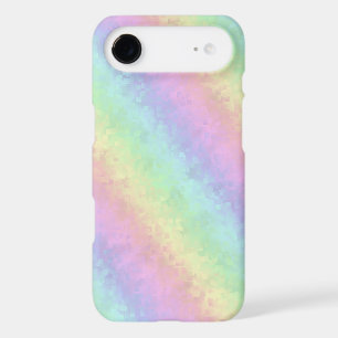 Blocks in Pastel Colors 3D Rainbow Art iPhone 17 Air Case