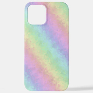 Blocks in Pastel Colors 3D Rainbow Art iPhone 12 Pro Max Case