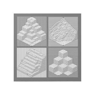 Blocks Maze Puzzle Gallery Wrap