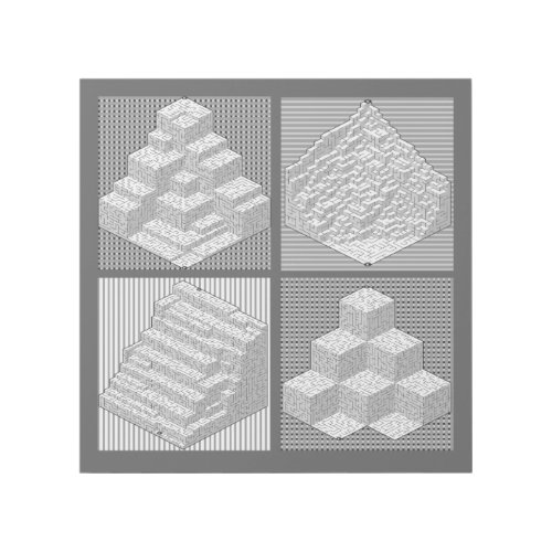 Blocks Maze Puzzle Gallery Wrap