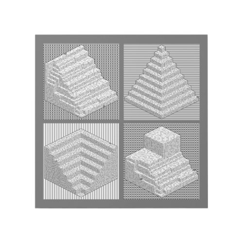 Blocks Maze Puzzle  Gallery Wrap