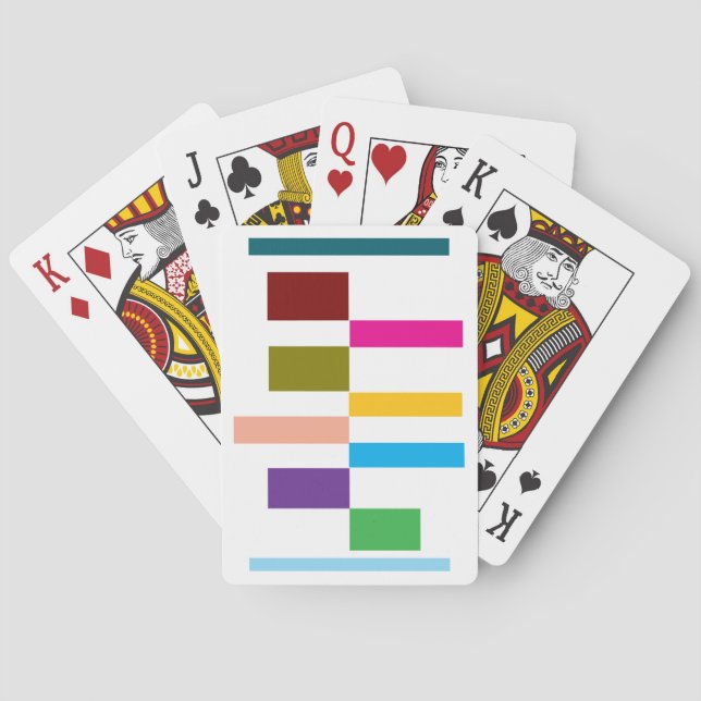 Blocks of Fun Poker Cards (Back)