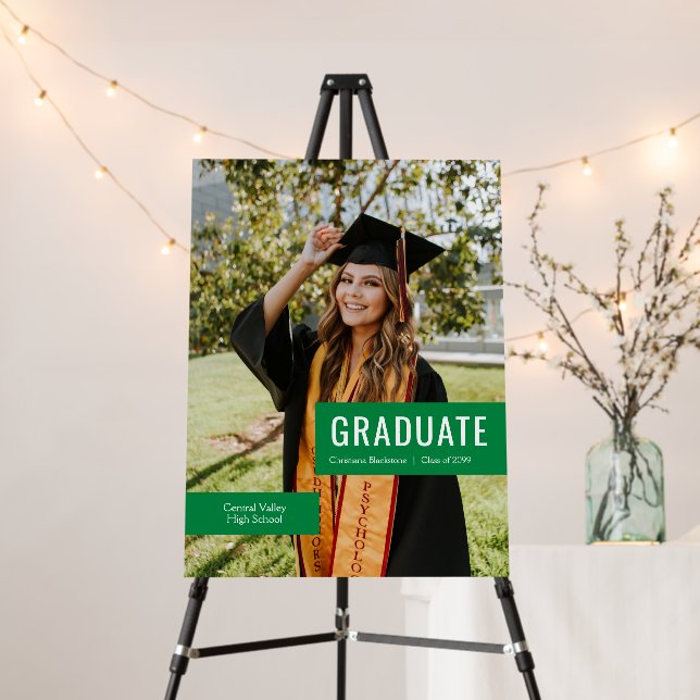 Blocks of Green Photo Foam Board (In Situ (Stand))