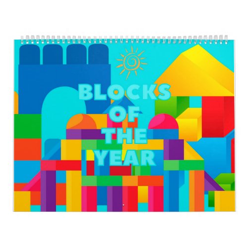 Blocks Of The Year Calendar