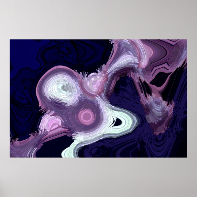 Blocky Blob Poster (Front)