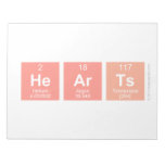 hearts  Blocnotes Opschrijfboeken