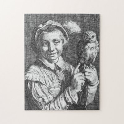 Bloemaert's Youth with owl Jigsaw Puzzle